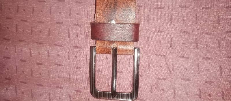 Cow leather belts. . . 1