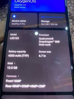 One Plus 9 Pro 5G (12/256GB) Non-Pta (Plz Contact on WhatsApp)