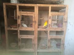 cage for sell 4 portion condition OK hai