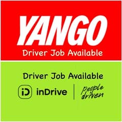 Driver required to drive at yango and indriver