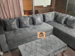 L shape sofa/L shape sofa/corner sofa/8 seater sofa set/puffy sofa