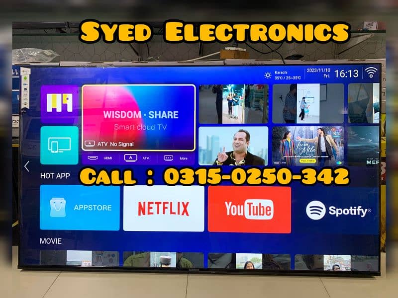 POWERFUL DISPLAY 55 INCH ANDROID UHD LED TV 3