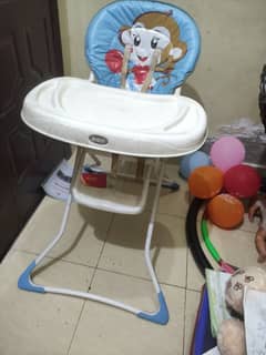 Kid's High Chair (Foldable and Compact)