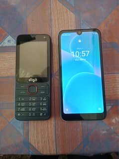 2 PHONE FOR SALE ITEL A26 AND JAZZ DIGIT ENERGY TOTAL NEW