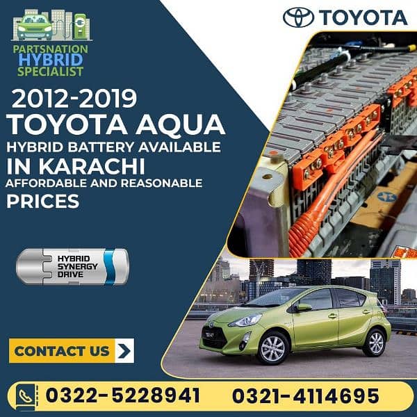Hybrid battery/ABS unit/Hybrid Cell /prius/aqua/corolla/axio/fielder/ 8