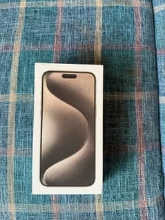 iPhone 15 Pro Max 512GB - UK Box Open only Original Receipt NON PTA