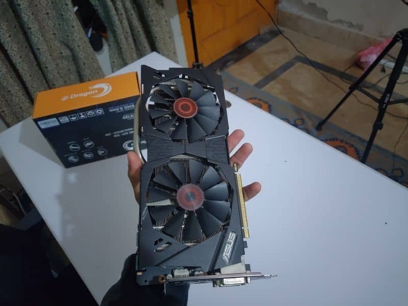 graphics card Nvidia GTX 970 4gb Asus ROG Strix edition 3