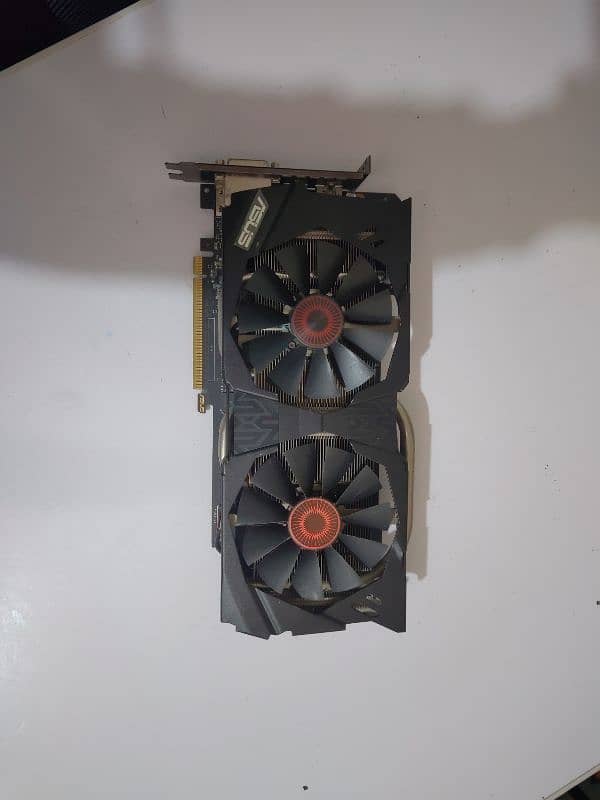 graphics card Nvidia GTX 970 4gb Asus ROG Strix edition 6