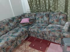 5 seater L shaped sofa set