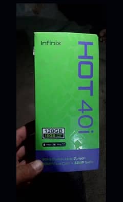 Infinix 40i 8/128 complete box