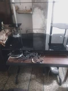 cupboard iron stand r tv trolly in v good condition