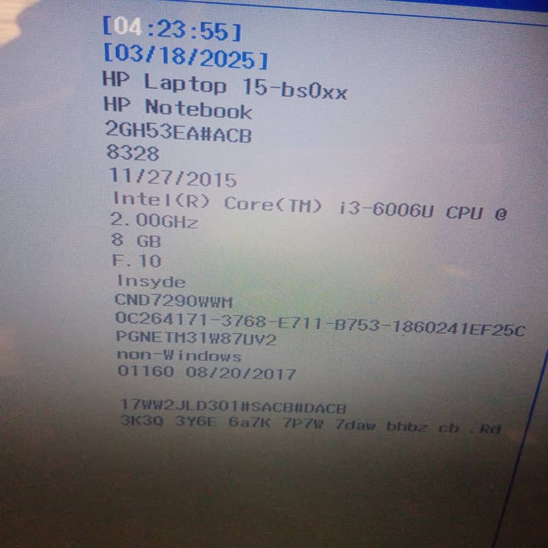 HP NotBook i3 4