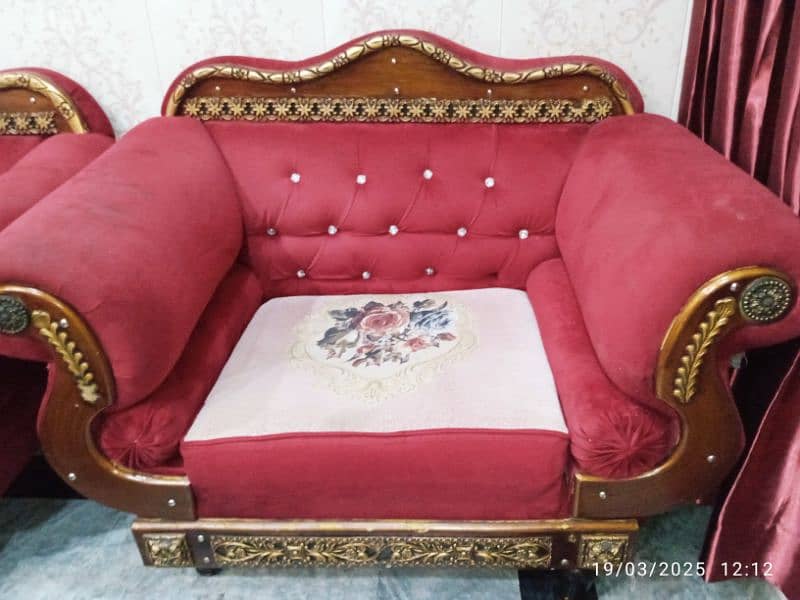 sofa 3,2 and 1 seater 1