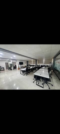 Blue Area Office 2000 Square Feet Jinnah Avenue Fully Furnished For Rent