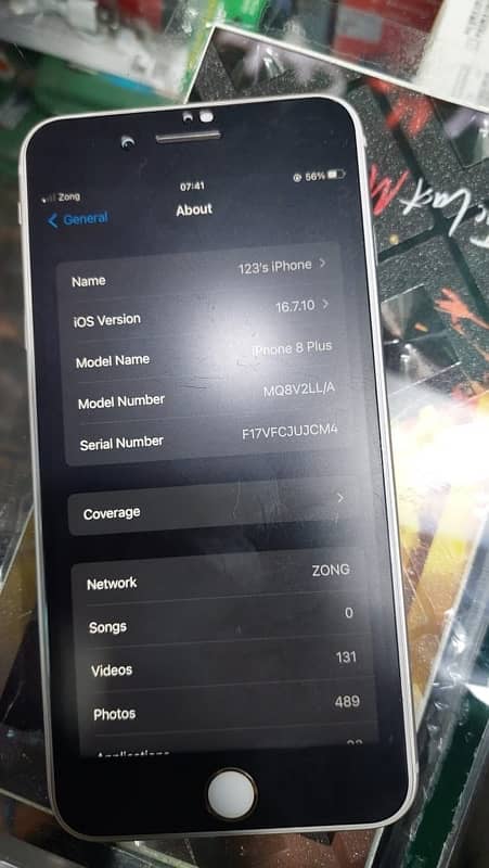 i phone 8plus non pta back camera not working baki all ok ha 0