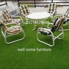 OUTDOOR GARDEN RATTAN UPVC FURNITURE SOFA SET CHAIRS TABLE UMBRELLA