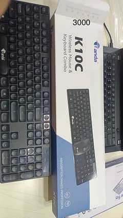 Tenda k10c wireless soft keys keyboard with mouse