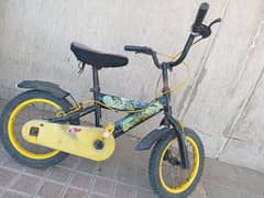 Yellow bicycle