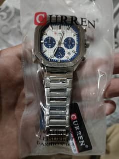 curren man watch  model 8440 steel Strep