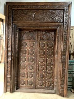 antique door