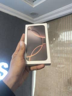 iphone 16 pro max 256gb  (box pack)