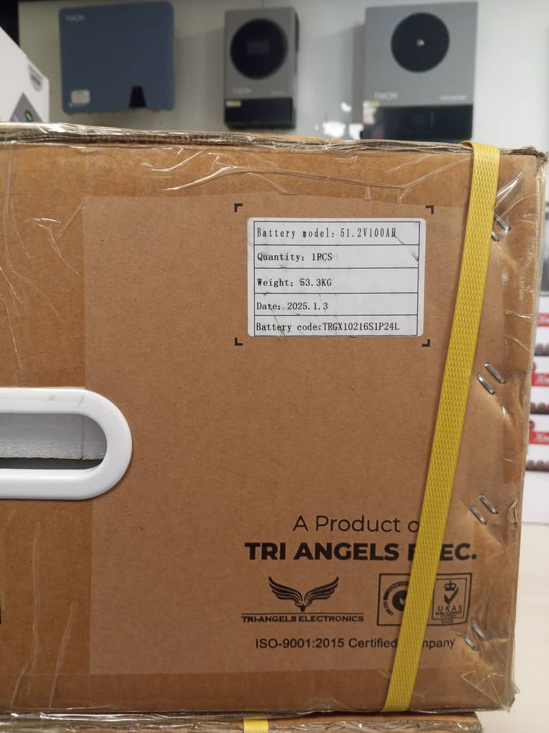 TRION LITHIUM BATTERY/51.2V 100AH/ OFF GRID POWER SOLUTIONS/5 YEARS 2