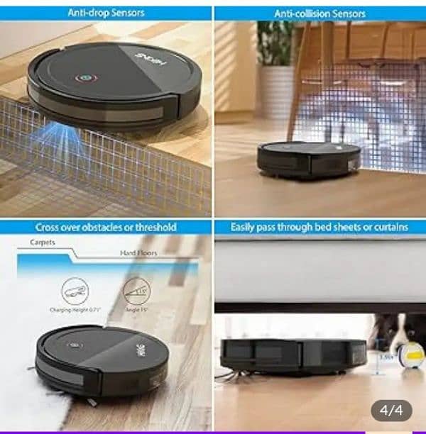 Clean Smart Robot vacuum cleaner Electric sweeper Robot,Dust floor 3