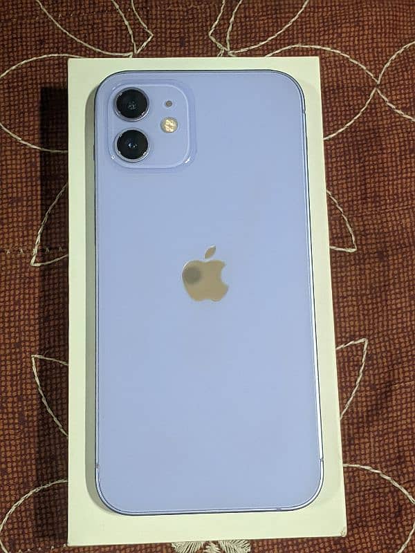 Iphone 12 non PTA JV with box and charger 2