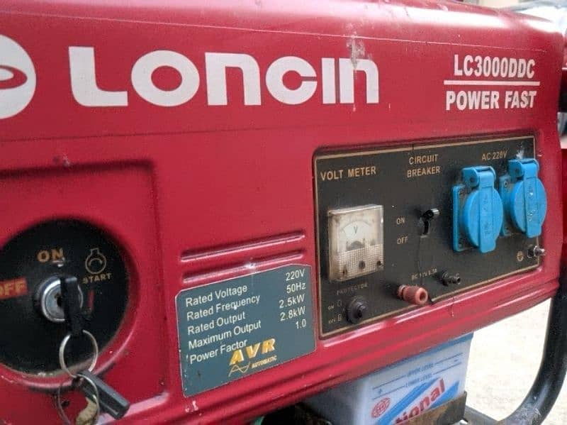 Loncin Generator 2.5Kva 0