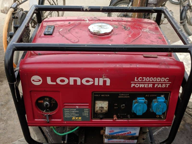 Loncin Generator 2.5Kva 6