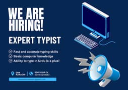 Typing Job - Hiring Data Entry & Typing Specialists