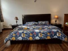 King Size Bed Set with Mattress FOR SALE