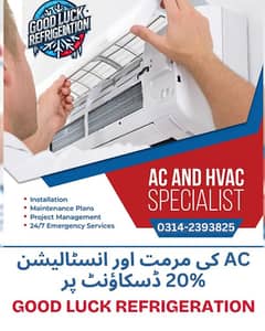 AC , Split , fridge , DC Inverter Installation and Repair Service