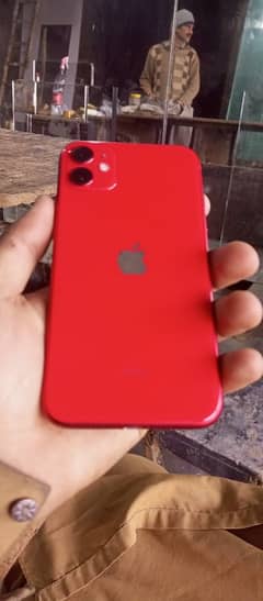 iphone 11 64 GB battery 87 red color full fresh site