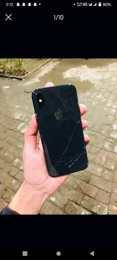 Iphone x 256gb Pta approved