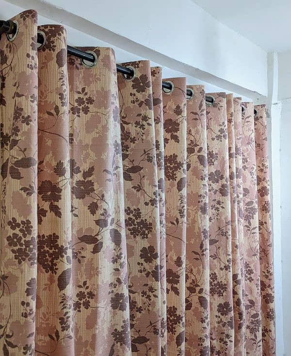 Curtains 1 pcs Cotton Printed (Home delivery Available) 1