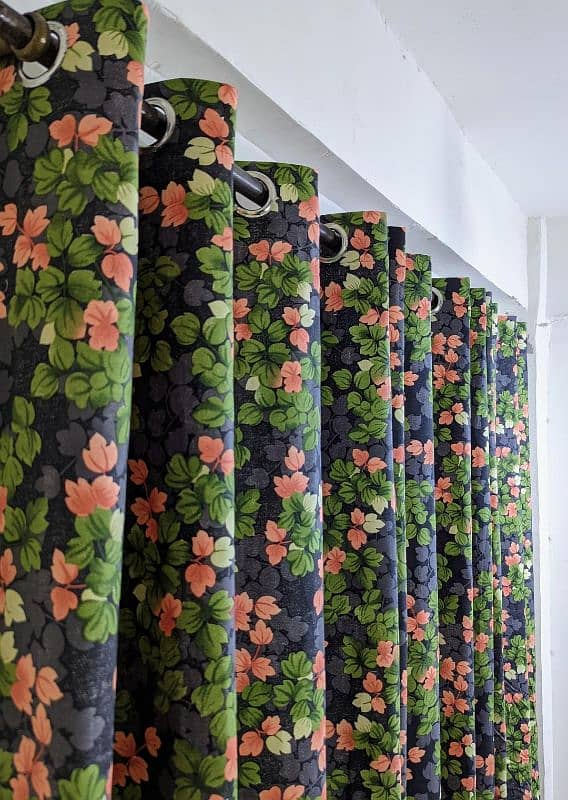 Curtains 1 pcs Cotton Printed (Home delivery Available) 3