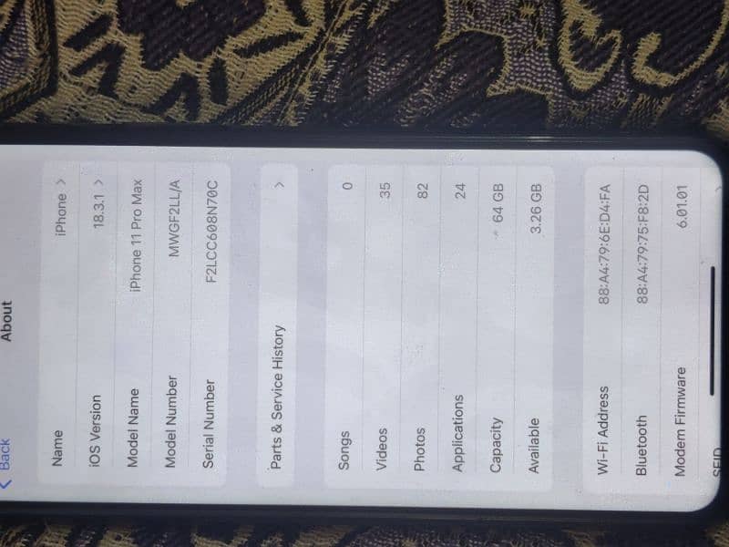 IPhone 11pro Max 64gb Non PTA 2
