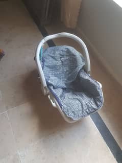 baby carrying cot grey colour imported matetial