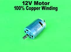 100% Pure Copper 12V Electric Motor 12V DC Motor High Speed DC Motor