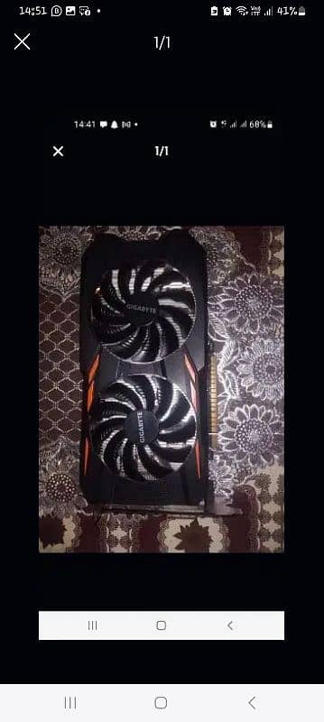 Nvidia gtx 1050ti graphic card 0