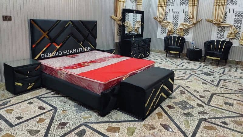 bed, beds, complete bedset, poshish bed, modern beds, wooden beds 4