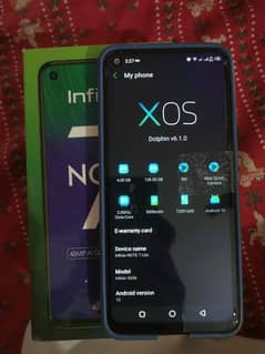 infinix note 7 lite 4/128 with box