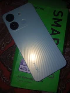 infinix smart 7hd 2+2 64 with original box official PTA approved