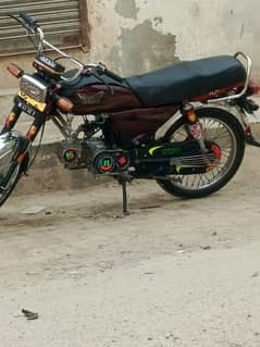 Rohi 70cc bike 2018 model Panjab number