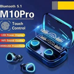 New M10 pro Airbirds/Bluetooth/earphones/