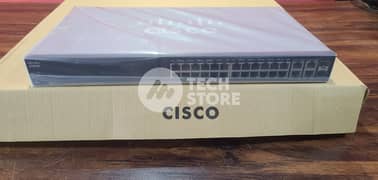 Cisco SG300-28 28-Port Gigabit Managed PoE+ Switch (Renewed)