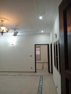 10marla 3beds DD TV lounge kitchen attached baths neat clean ground portion for rent in G 13 3 islamabad