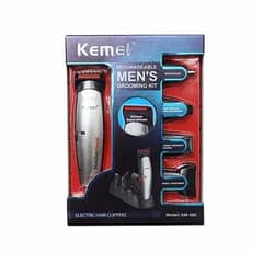 KEMEI Rechargable Men's Grooming Kit