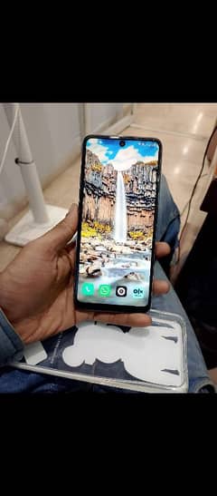 Infinix note 10 pro all ok frngr shw n hora gls chng 8 128